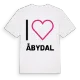 Jag älskar Åbydal t-shirt stort tryck