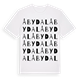 Åbydal ordlek t-shirt