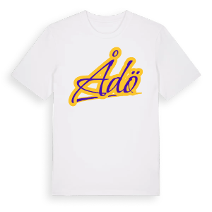 Ådö baseball t-shirt – ekologisk bomull t-shirt från Pinshirt