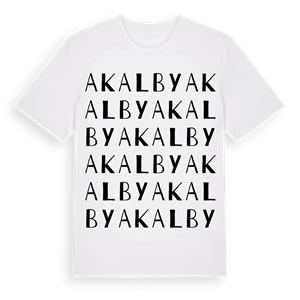 Akalby ordlek t-shirt – ekologisk bomull t-shirt från Pinshirt