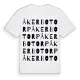 Åkerbotorp ordlek t-shirt