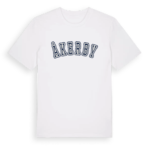 Åkerby college t-shirt – ekologisk bomull t-shirt från Pinshirt