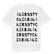 Åkers styckebruk ordlek t-shirt