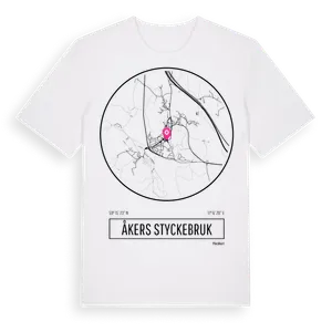 Åkers Styckebruk t-shirt – ekologisk bomull t-shirt från Pinshirt
