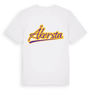 Åkersta baseball t-shirt – ekologisk bomull t-shirt från Pinshirt