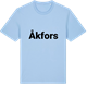 Blue Soul t-shirt med Åkfors fetstil t-shirt