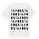 Åkfors ordlek t-shirt