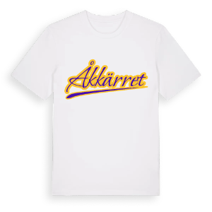 Åkkärret baseball t-shirt – ekologisk bomull t-shirt från Pinshirt