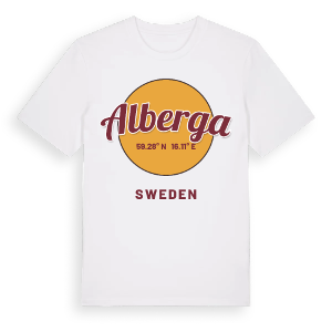 Alberga cirkel t-shirt – ekologisk bomull t-shirt från Pinshirt