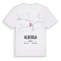 Alberga karta t-shirt