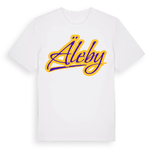 Äleby baseball t-shirt – ekologisk bomull t-shirt från Pinshirt