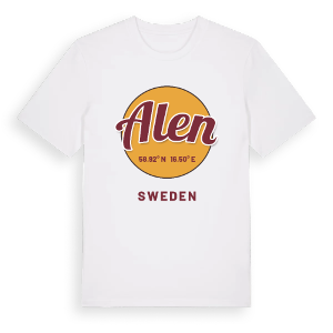Alen cirkel t-shirt – ekologisk bomull t-shirt från Pinshirt