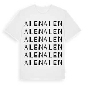 Alen ordlek t-shirt – ekologisk bomull t-shirt från Pinshirt