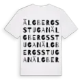 Älgbergsstugan ordlek t-shirt
