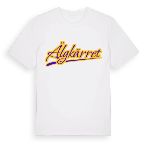 Älgkärret baseball t-shirt – ekologisk bomull t-shirt från Pinshirt