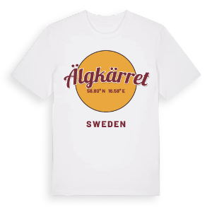 Älgkärret cirkel t-shirt – ekologisk bomull t-shirt från Pinshirt