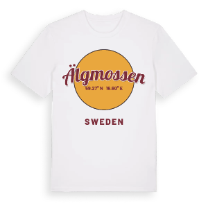 Älgmossen cirkel t-shirt – ekologisk bomull t-shirt från Pinshirt