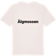 Vintage White t-shirt med Älgmossen fetstil t-shirt