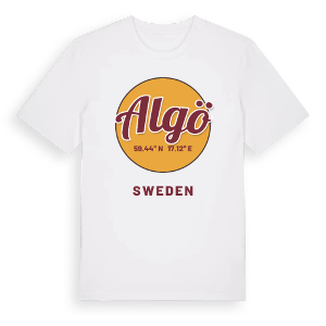 Algö cirkel t-shirt – ekologisk bomull t-shirt från Pinshirt