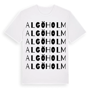 Algöholm ordlek t-shirt – ekologisk bomull t-shirt från Pinshirt