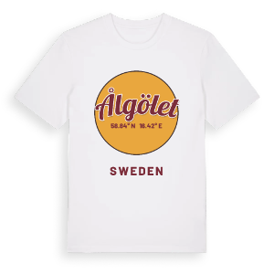Ålgölet cirkel t-shirt – ekologisk bomull t-shirt från Pinshirt