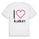 Jag älskar Ålgölet t-shirt stort tryck