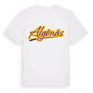 Algönäs baseball t-shirt – ekologisk bomull t-shirt från Pinshirt