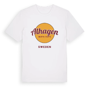 Alhagen cirkel t-shirt – ekologisk bomull t-shirt från Pinshirt
