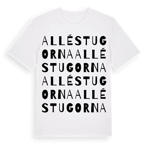 Alléstugorna ordlek t-shirt – ekologisk bomull t-shirt från Pinshirt