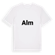 Alm fetstil t-shirt