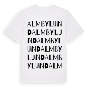 Almbylund ordlek t-shirt – ekologisk bomull t-shirt från Pinshirt