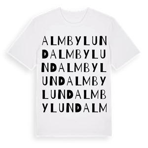 Almbylund ordlek t-shirt – ekologisk bomull t-shirt från Pinshirt