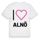 Jag älskar Alnö t-shirt stort tryck