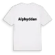 Alphyddan fetstil t-shirt