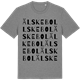 Mid Heather Gray t-shirt med Älskebol ordlek t-shirt