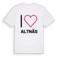 Jag älskar Altnäs t-shirt stort tryck