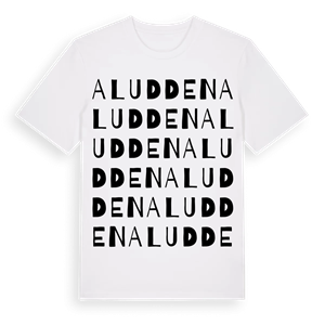 Aludden ordlek t-shirt – ekologisk bomull t-shirt från Pinshirt