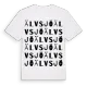 Älvsjö ordlek t-shirt