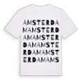 Amsterdam ordlek t-shirt