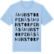 Blue Soul t-shirt med Åmunstorpenäs ordlek t-shirt