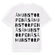 Åmunstorpenäs ordlek t-shirt