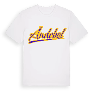 Ändebol baseball t-shirt – ekologisk bomull t-shirt från Pinshirt