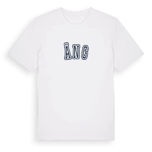 Äng college t-shirt – ekologisk bomull t-shirt från Pinshirt
