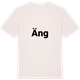 Vintage White t-shirt med Äng fetstil t-shirt