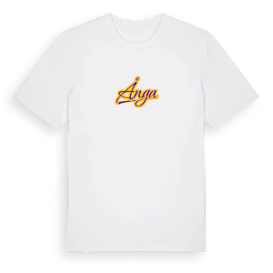 Ånga baseball t-shirt – ekologisk bomull t-shirt från Pinshirt