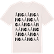 Vintage White t-shirt med Ånga ordlek t-shirt