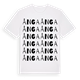 Ånga ordlek t-shirt