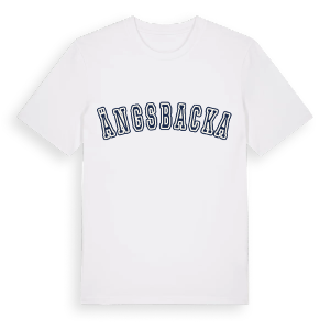 Ängsbacka college t-shirt – ekologisk bomull t-shirt från Pinshirt