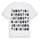 Ängstugan ordlek t-shirt