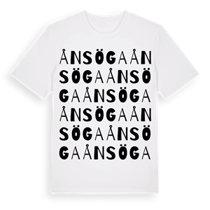 Ånsöga ordlek t-shirt – ekologisk bomull t-shirt från Pinshirt